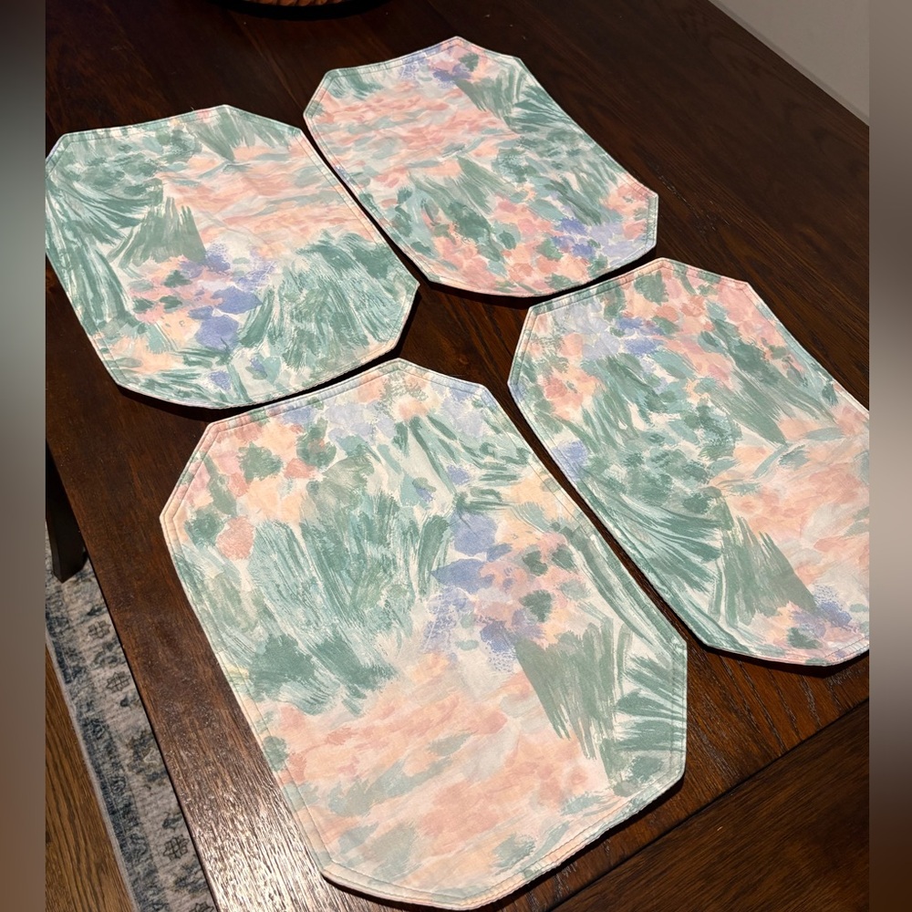 Vintage Pastel Placemats (4)